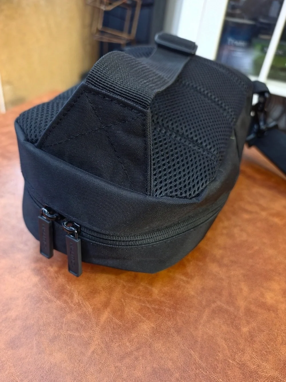 Nautica Navy Blue Black Sling Shoulder Crossbody Backpack Bag
